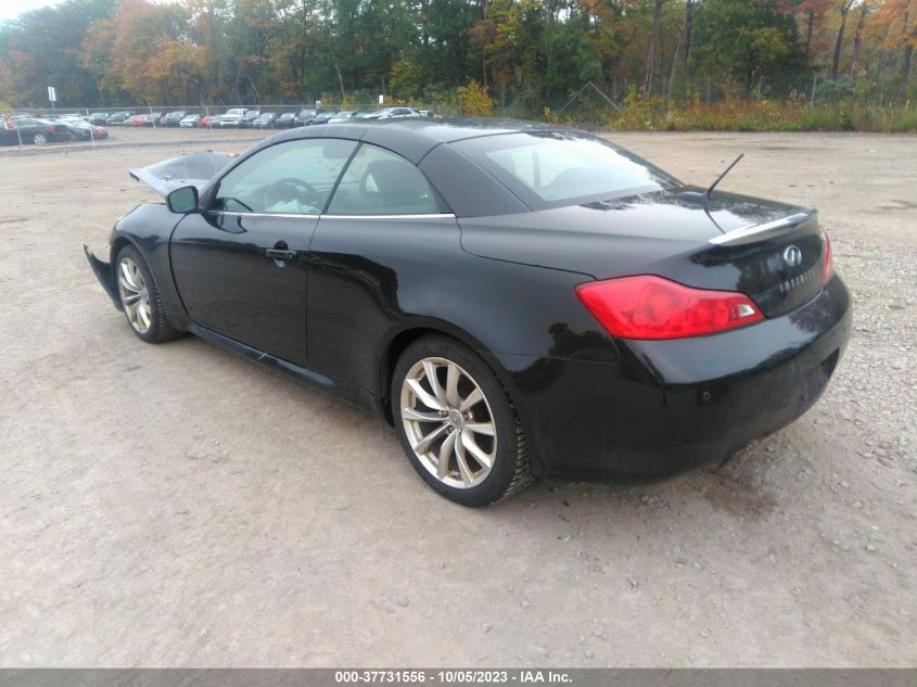 2013 INFINITI G37 CONVERTIBLE BASE JN1CV6FE6DM772668
