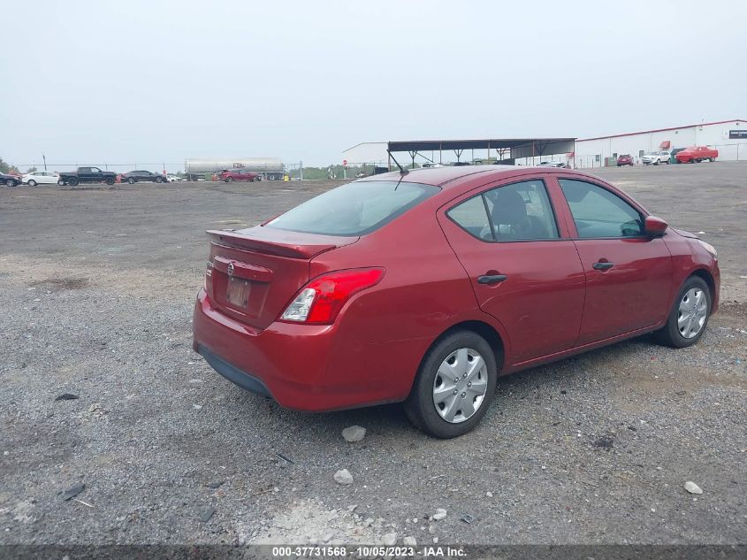 3N1CN7AP3KL800416 Nissan Versa Sedan S PLUS 4