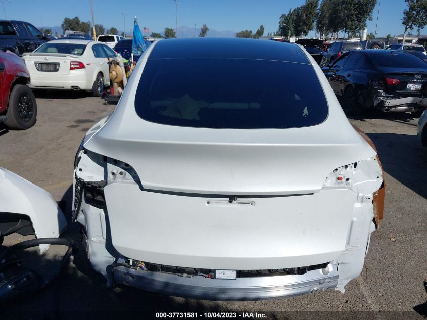 2022 TESLA MODEL Y LONG RANGE - 7SAYGDEE2NF360019