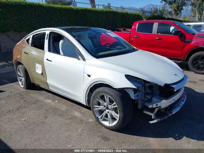 2022 TESLA MODEL Y LONG RANGE - 7SAYGDEE2NF360019