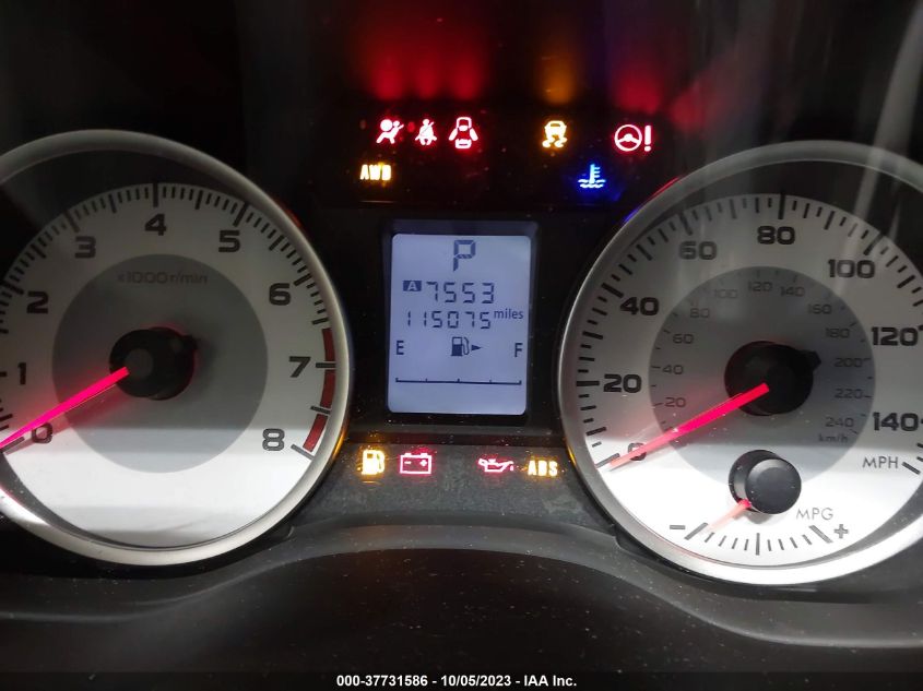 2013 SUBARU IMPREZA WAGON 2.0I PREMIUM - JF1GPAD65D2873421