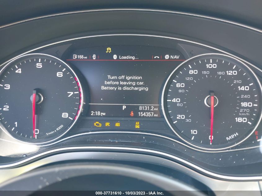 2014 AUDI A6 3.0T PRESTIGE - WAUHGAFC2EN041985