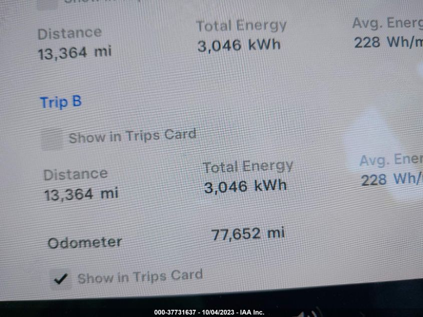 2018 TESLA MODEL 3 RANGE BATTERY - 5YJ3E1EA3JF058936