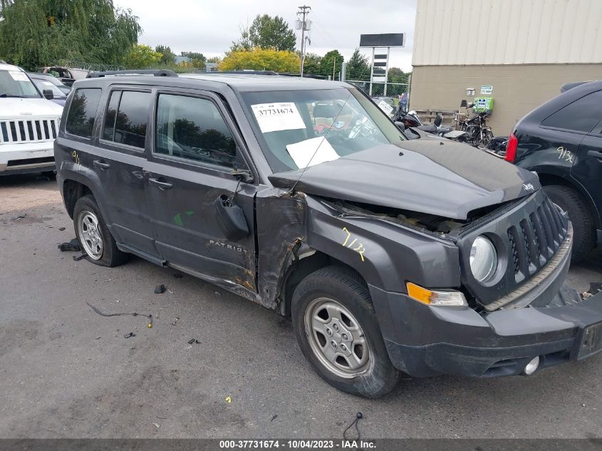 2017 JEEP PATRIOT SPORT - 1C4NJPBB5HD200967