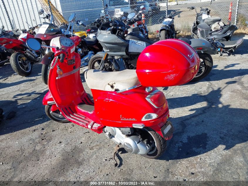 2009 VESPA LX 150 ZAPM448F295017869
