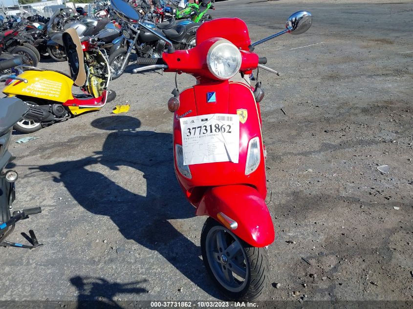 2009 VESPA LX 150 ZAPM448F295017869