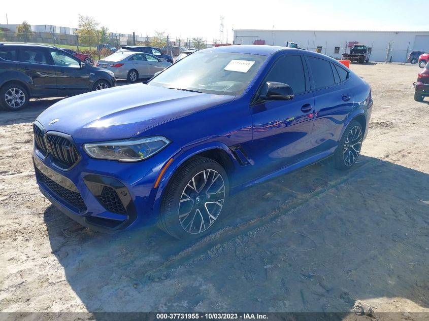 5YMCY0C05M9H73401 BMW X6 M   2