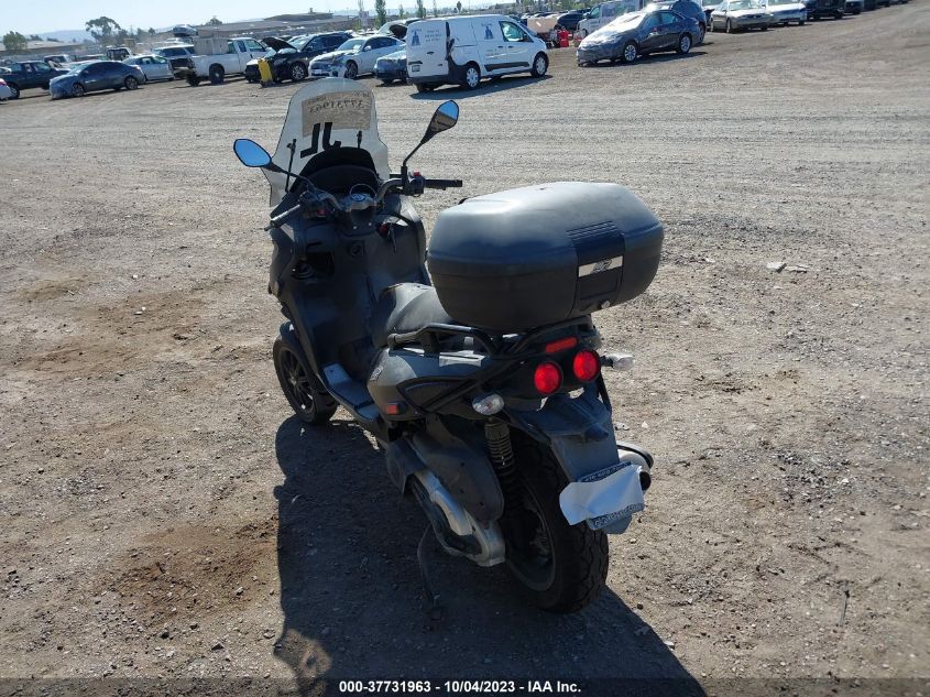2009 PIAGGIO MP3 500 - ZAPM610X995000564