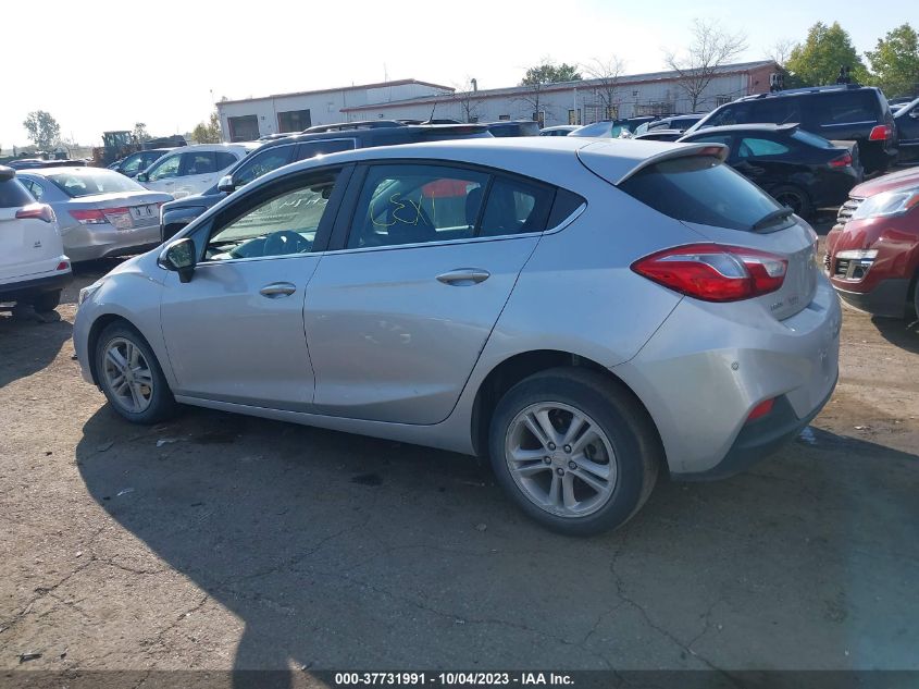 2018 CHEVROLET CRUZE LT - 3G1BE6SM0JS523471