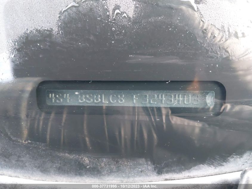 2015 SUBARU OUTBACK - 4S4BSBLB8F3243403