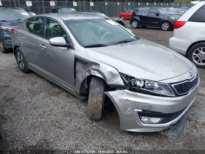 2013 KIA OPTIMA HYBRID LX - KNAGM4AD0D5061608