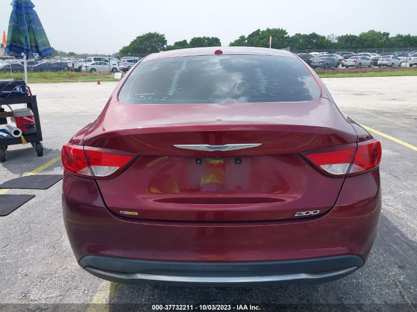 2015 CHRYSLER 200 LIMITED - 1C3CCCAB1FN602797