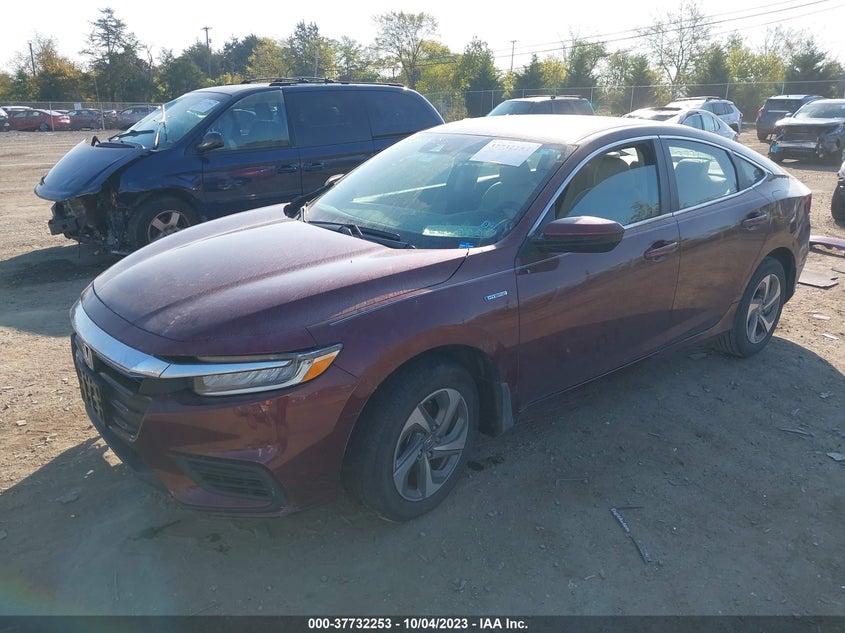 VIN 19XZE4F56LE001183 2020 HONDA INSIGHT EX