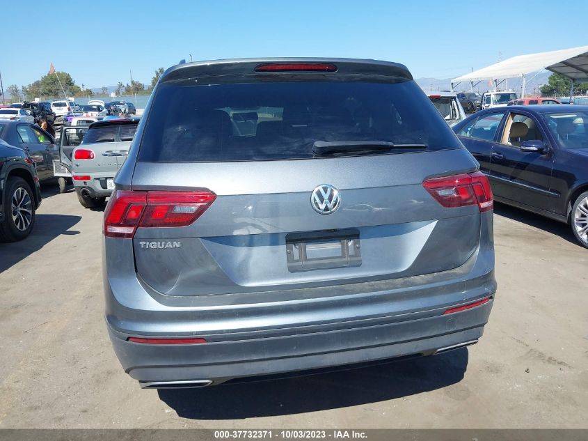 2018 VOLKSWAGEN TIGUAN S - 3VV1B7AX2JM087306