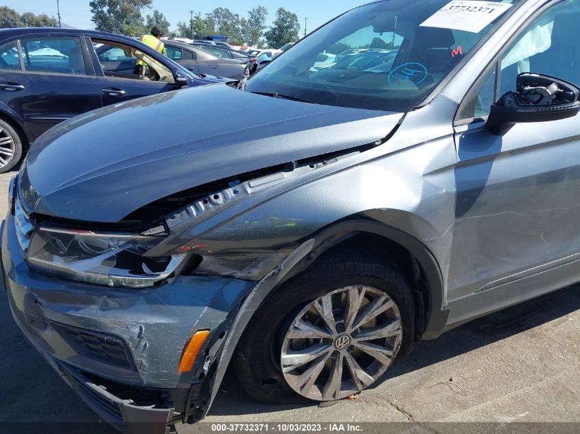 2018 VOLKSWAGEN TIGUAN S - 3VV1B7AX2JM087306