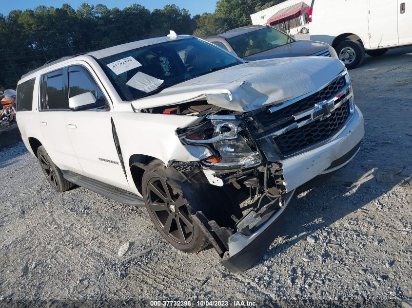 2017 CHEVROLET SUBURBAN C1500 LT - 1GNSCHKC9HR275676