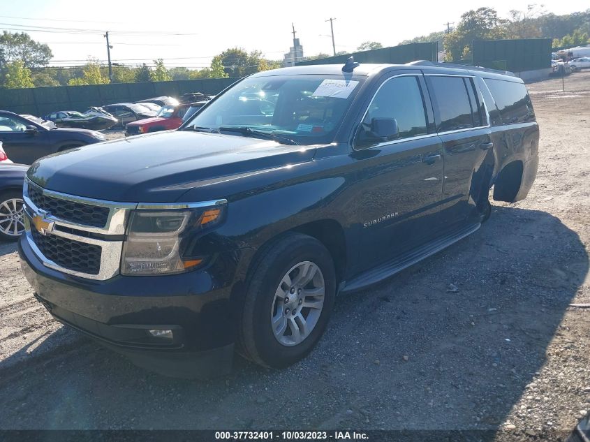 2015 CHEVROLET SUBURBAN 1500 LT 1GNSKJKC0FR654511