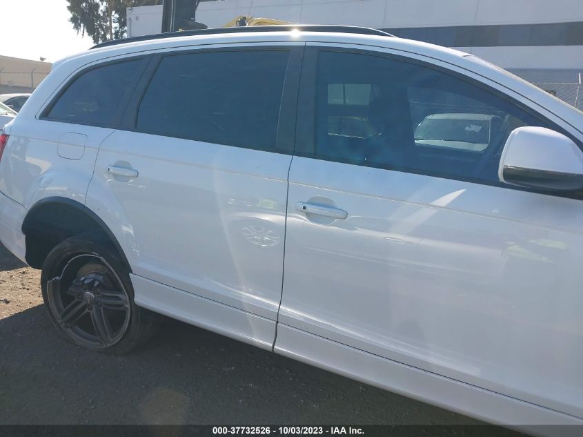 2015 AUDI Q7 3.0T S LINE PRESTIGE - WA1DGAFEXFD018829