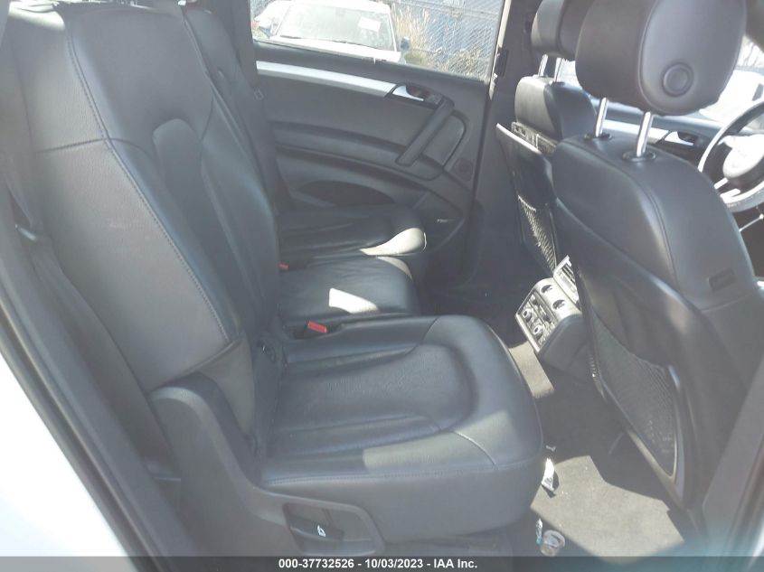 2015 AUDI Q7 3.0T S LINE PRESTIGE - WA1DGAFEXFD018829