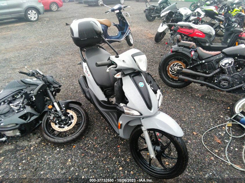 2022 PIAGGIO LIBERTY 150/150 S ZAPM898G0N7003204