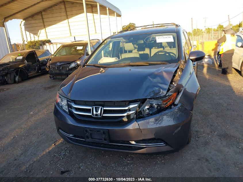 2014 HONDA ODYSSEY EXL - 5FNRL5H69EB117802