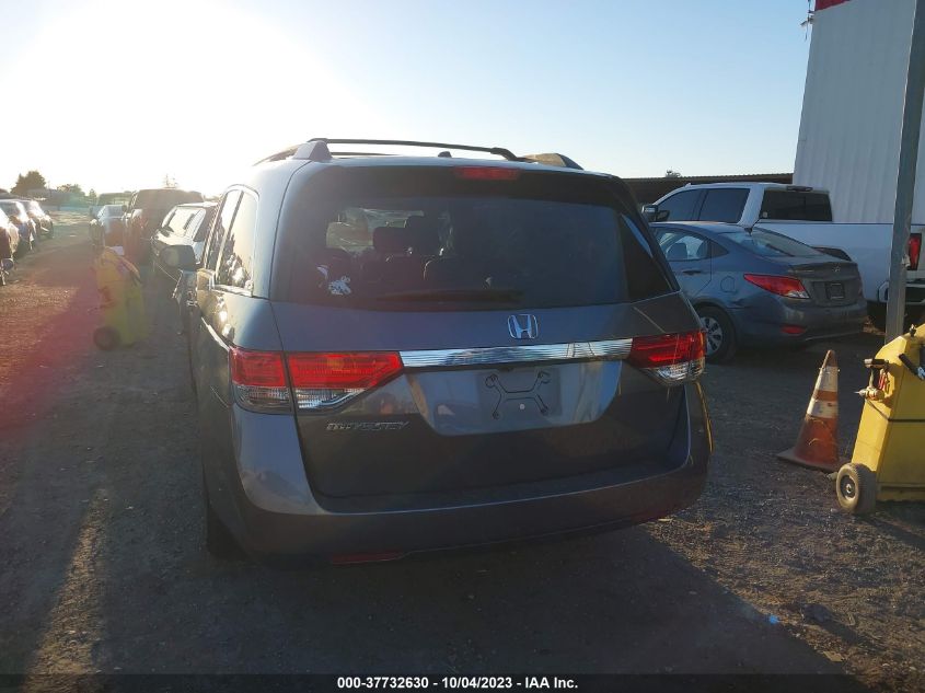 2014 HONDA ODYSSEY EXL - 5FNRL5H69EB117802