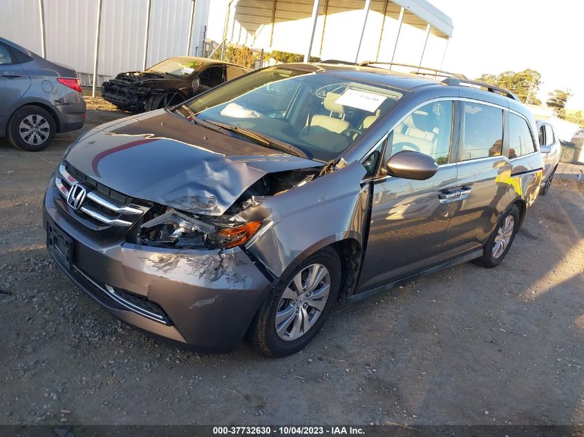 2014 HONDA ODYSSEY EXL - 5FNRL5H69EB117802