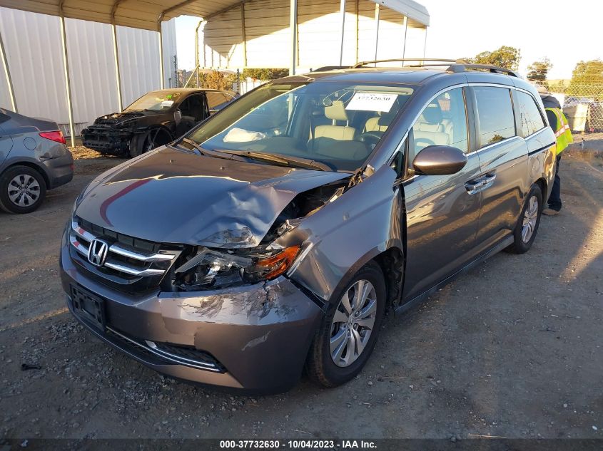 2014 HONDA ODYSSEY EXL - 5FNRL5H69EB117802
