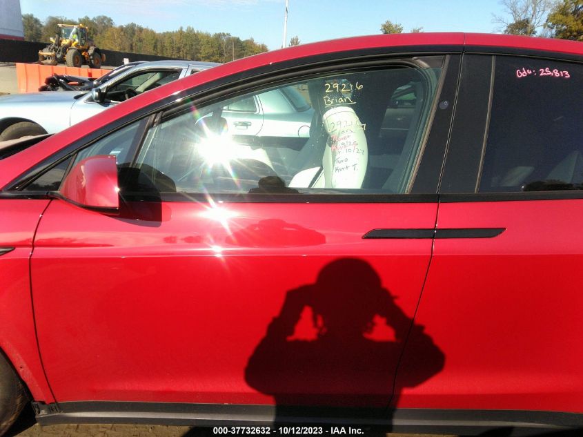 2022 TESLA MODEL X - 7SAXCBE67NF352101