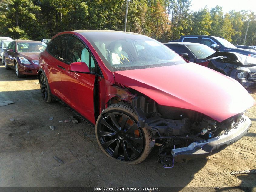 2022 TESLA MODEL X - 7SAXCBE67NF352101