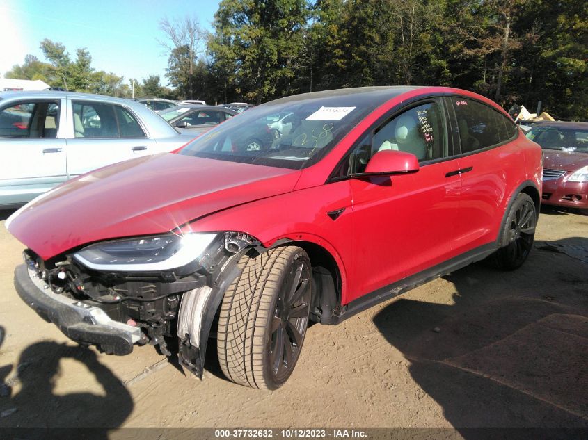 2022 TESLA MODEL X - 7SAXCBE67NF352101