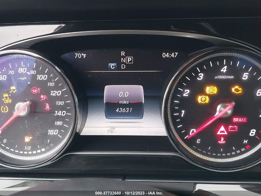 2019 MERCEDES-BENZ E 300 WDDZF4JBXKA513630