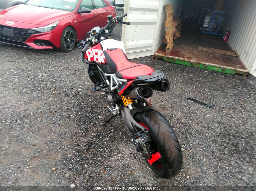 2021 DUCATI HYPERMOTARD 950/950 SP ZDMBAJDT8MB008183