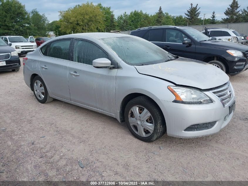 2013 NISSAN SENTRA S/SV/SR/SL - 3N1AB7AP8DL755444