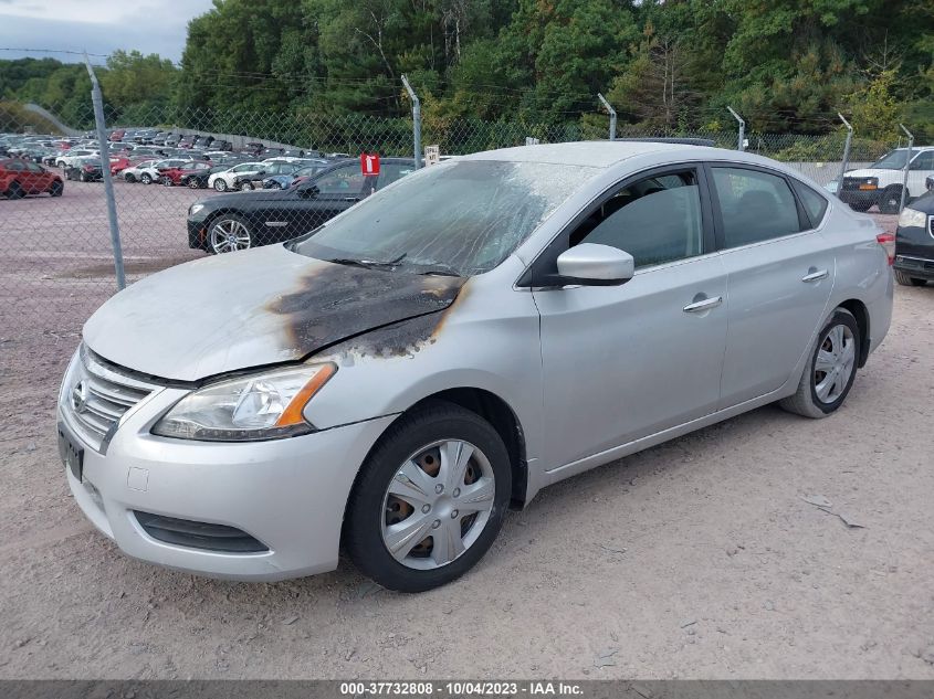 2013 NISSAN SENTRA S/SV/SR/SL - 3N1AB7AP8DL755444