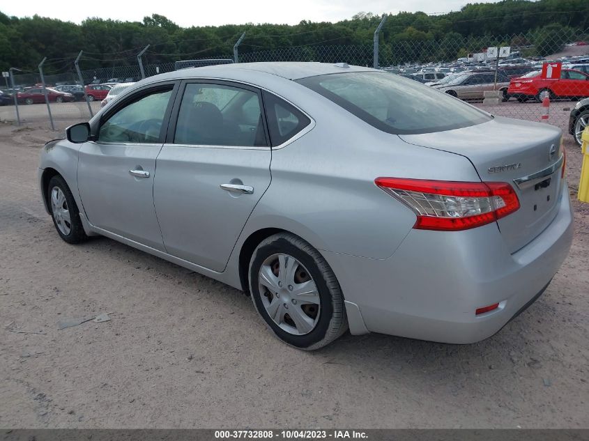 2013 NISSAN SENTRA S/SV/SR/SL - 3N1AB7AP8DL755444