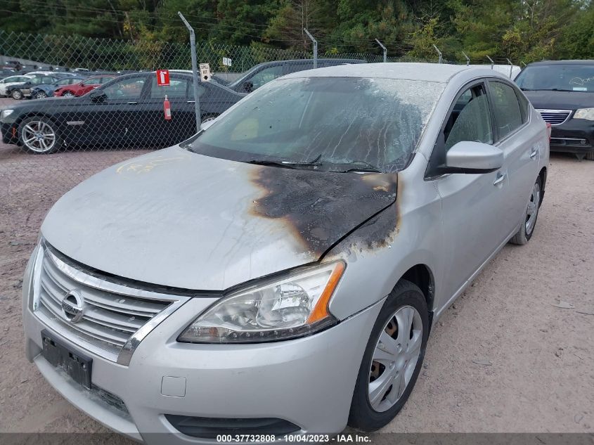 2013 NISSAN SENTRA S/SV/SR/SL - 3N1AB7AP8DL755444