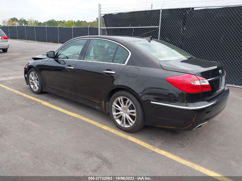 2014 HYUNDAI GENESIS 3.8L - KMHGC4DD8EU259535