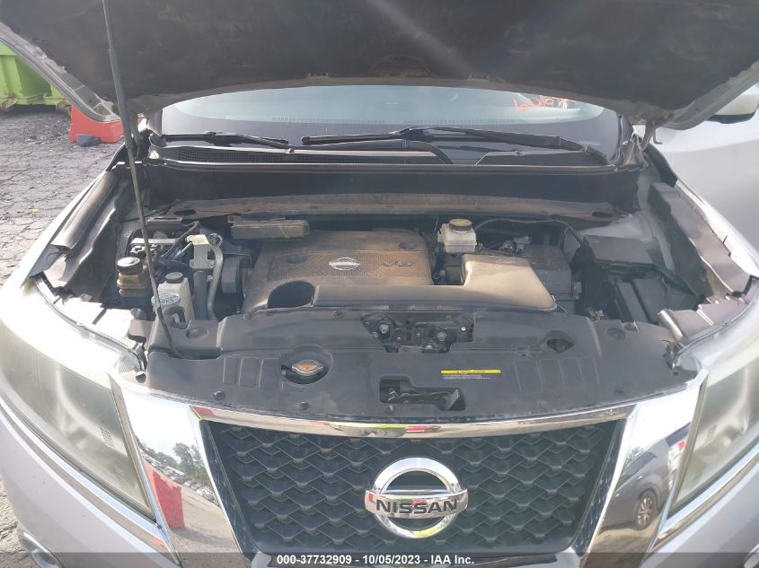 2013 NISSAN PATHFINDER S/SV/SL/PLATINUM - 5N1AR2MN0DC606409