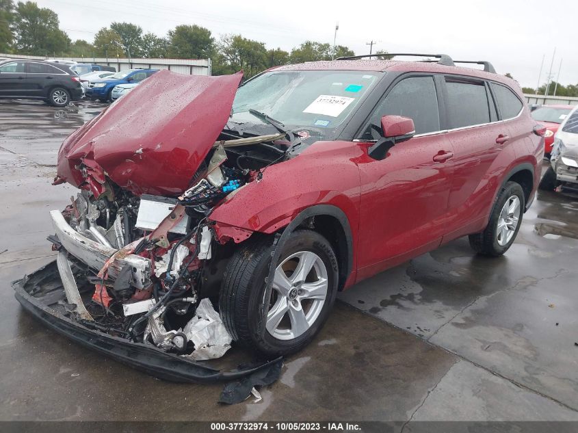 2022 TOYOTA HIGHLANDER L/LE - 5TDZZRAH9NS096737