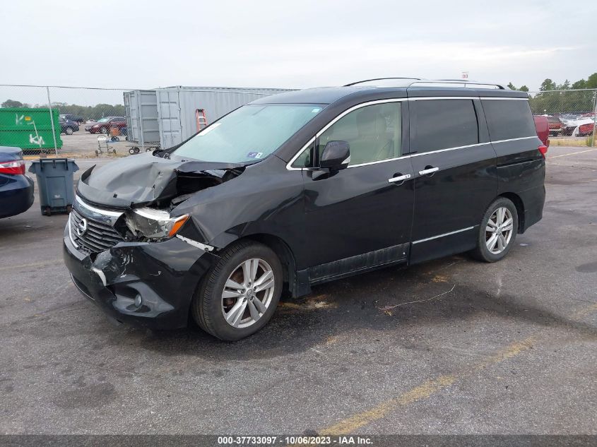 2015 NISSAN QUEST SL - JN8AE2KP9F9132310