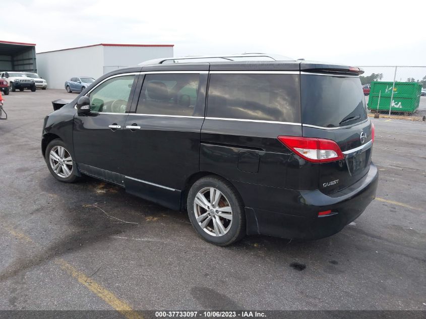 2015 NISSAN QUEST SL - JN8AE2KP9F9132310