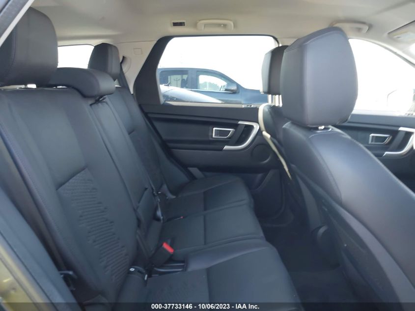 VIN SALCP2FXXKH814680 2019 LAND ROVER DISCOVERY SPORT SE