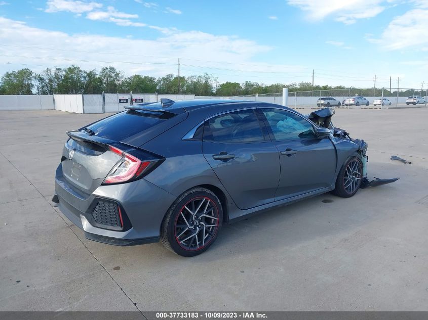 2018 HONDA CIVIC HATCHBACK EX SHHFK7H50JU414913