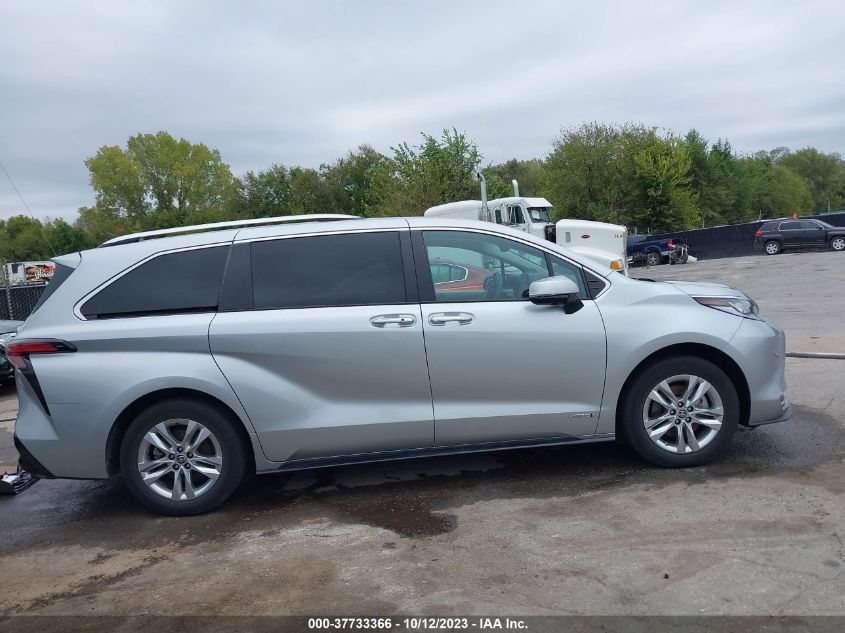 5TDZRKEC0MS033322 2021 TOYOTA SIENNA, photo no. 14