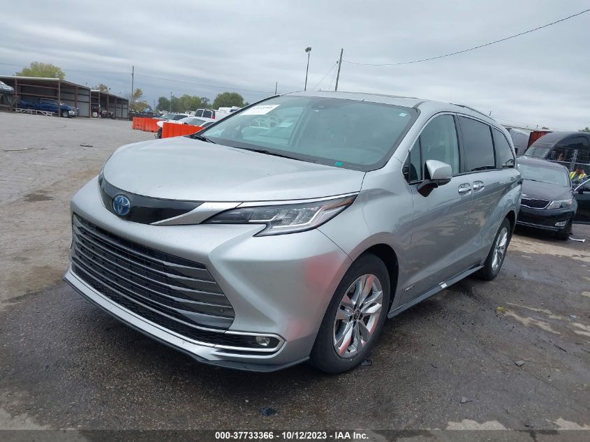 5TDZRKEC0MS033322 2021 TOYOTA SIENNA, photo no. 2