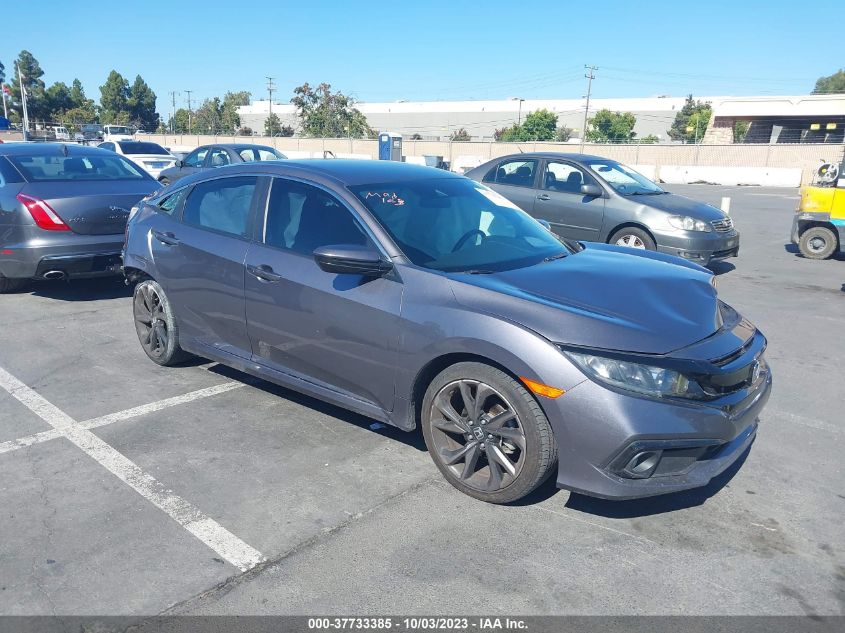2020 HONDA CIVIC SPORT - 19XFC2F84LE004381