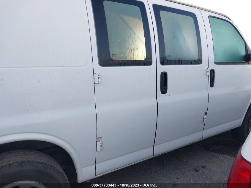 2014 CHEVROLET EXPRESS CARGO VAN - 1GCSGAFXLE1196154
