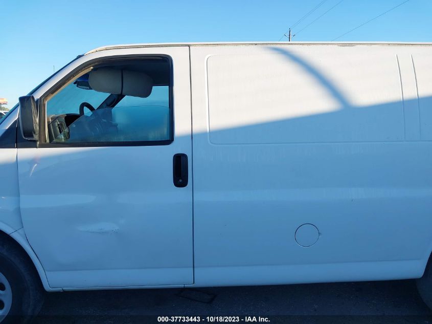 2014 CHEVROLET EXPRESS CARGO VAN - 1GCSGAFXLE1196154