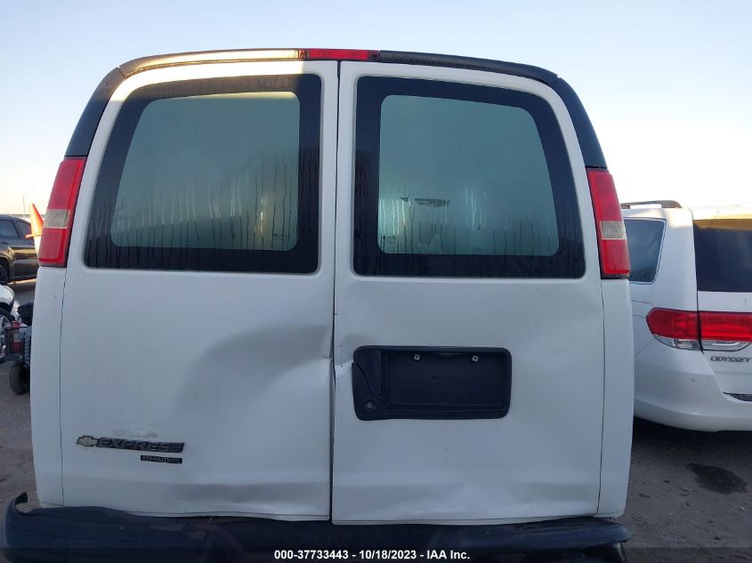 2014 CHEVROLET EXPRESS CARGO VAN - 1GCSGAFXLE1196154